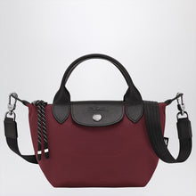  Longchamp XS Le Pliage Energy bag with handle in amaranth colour