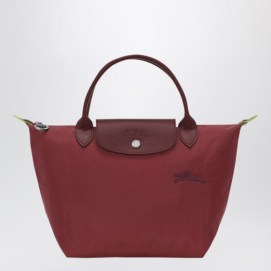 Longchamp Pomegranate-coloured S Le Pliage Green Bag