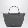Longchamp Anthracite grey bag Le Pliage One S