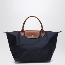  Longchamp Navy blue Le Pliage Original M bag