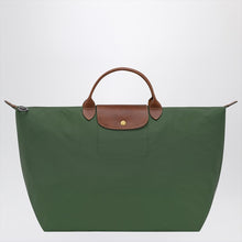  Longchamp Travel bag green Le Pliage Original S