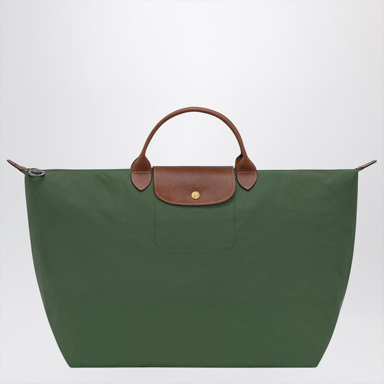 Longchamp Travel bag green Le Pliage Original S