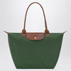 Longchamp Green Le Pliage Original L bag