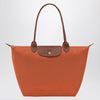 Longchamp Brick-coloured Le Pliage Original L bag