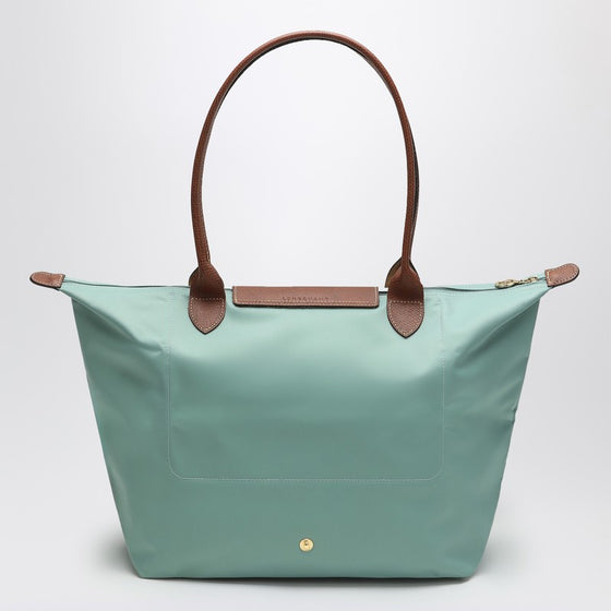 Longchamp Celadon coloured Le Pliage Original L bag