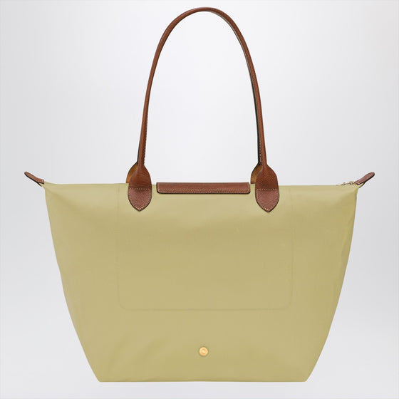 Longchamp Pistachio coloured Le Pliage Original L bag