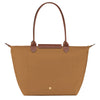 Longchamp Chamois coloured Le Pliage Original L bag