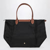 Longchamp Black Le Pliage Original L bag