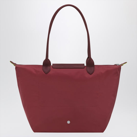 Longchamp Pomegranate-coloured L Le Pliage Green bag