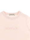 Moncler Enfant Logo Embroidery T-shirt
