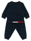 Moncler Enfant Tricolor Hem Sweatshirt + Joggers