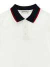 Moncler Enfant Tricolor Polo Shirt