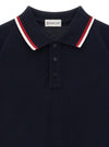 Moncler Enfant Tricolor Polo Shirt