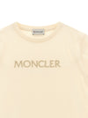 Moncler Enfant Logo Embroidery T-shirt