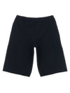 Moncler Enfant Logo Patch Bermuda Shorts