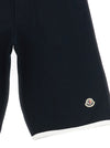 Moncler Enfant Logo Patch Bermuda Shorts