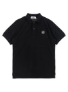 Stone Island Junior Compass Logo Polo Shirt