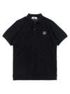 Stone Island Junior Compass Logo Polo Shirt