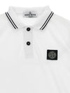 Stone Island Junior Compass Logo Polo Shirt