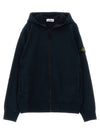 Stone Island Junior Logo Badge Hoodie