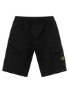 Stone Island Junior Cargo Bermuda Shorts