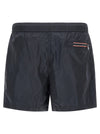 Moncler Logo Patch Swim Shorts