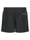 Moncler Logo Patch Swim Shorts