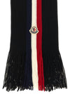 Moncler Tricolor Wool Scarf