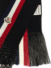Moncler Tricolor Wool Scarf