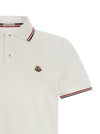 Moncler Tricolor Trim Polo Shirt