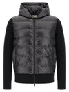 Moncler Padded Cardigan With Hood