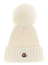 Moncler Pompon Wool Beanie