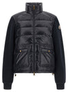 Moncler Two-material Padded Cardigan
