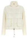 Moncler Two-material Padded Cardigan