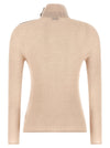 Moncler Textured Wool Turtleneck Sweater