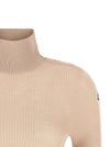 Moncler Textured Wool Turtleneck Sweater