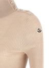 Moncler Textured Wool Turtleneck Sweater