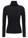 Moncler Logo Turtleneck Sweater