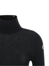 Moncler Logo Turtleneck Sweater