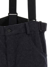 Moncler Grenoble Blue Denim Ski Bib Shorts