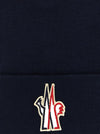Moncler Grenoble Logo Patch Beanie