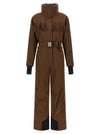 Moncler Grenoble Brown Fringed Ski Suit