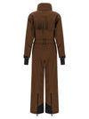 Moncler Grenoble Brown Fringed Ski Suit