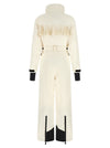 Moncler Grenoble White Fringed Ski Suit