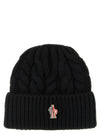 Moncler Grenoble Logo Patch Beanie