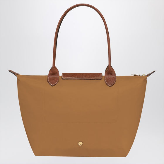 Longchamp Fawn-coloured Le Pliage Original M bag
