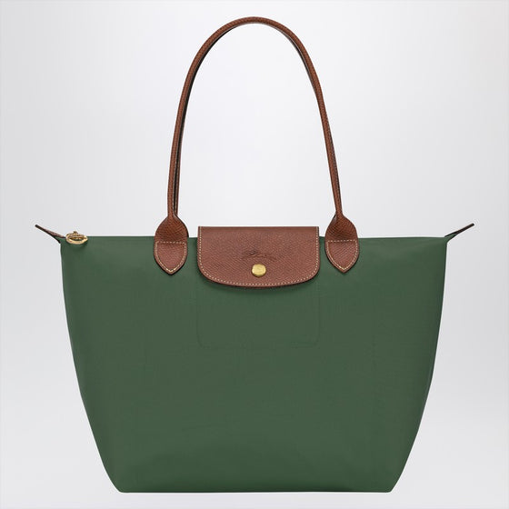 Longchamp Green Le Pliage Original M bag