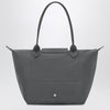 Longchamp Anthracite grey shopping bag M Le Pliage One