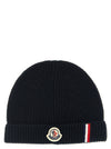 Moncler Enfant Tricolor Detail Beanie