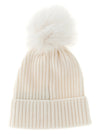Moncler Enfant Pon Pon Wool Beanie